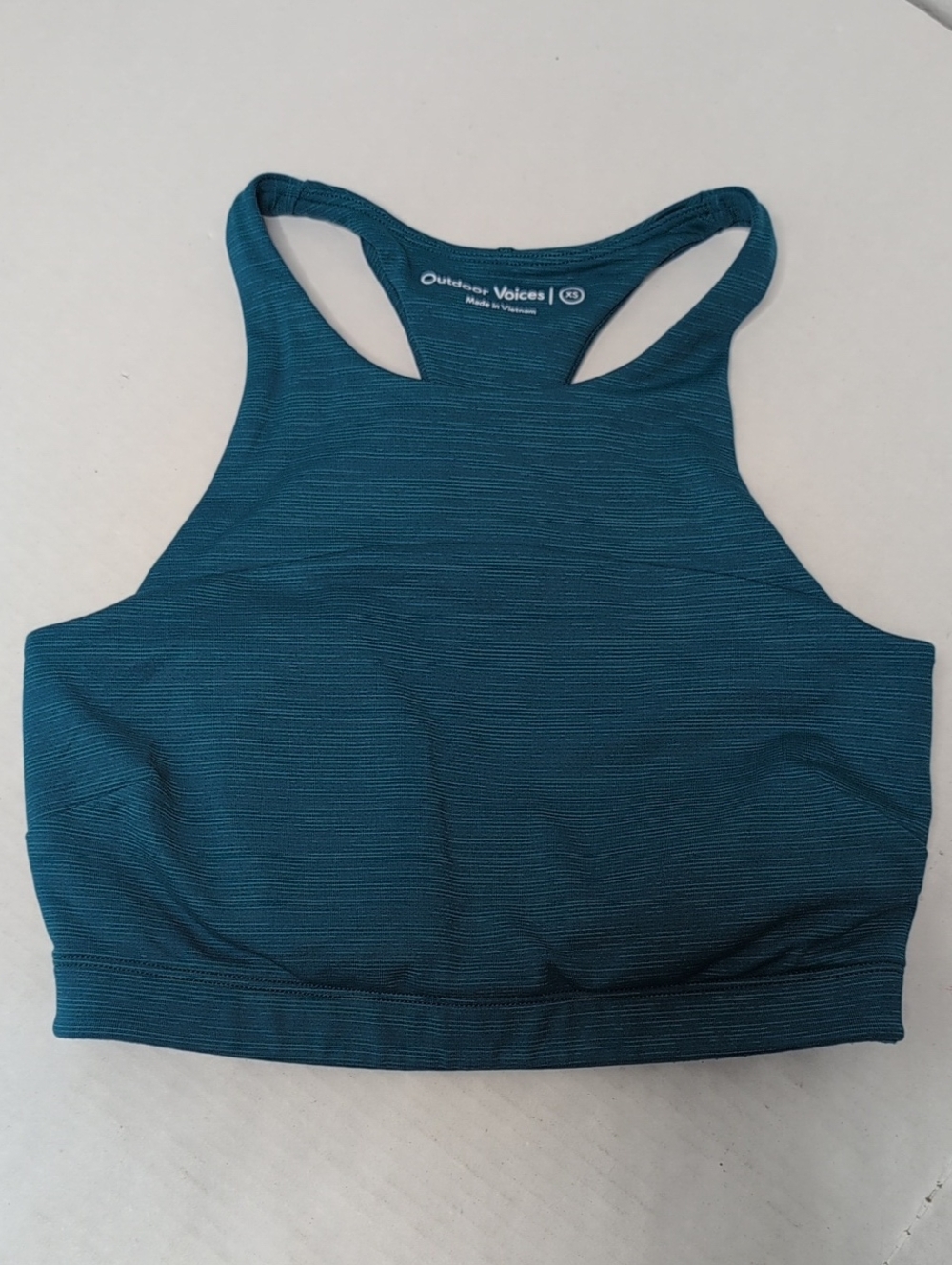 Outdoor Voices Tech Sweat Sports Bra Top